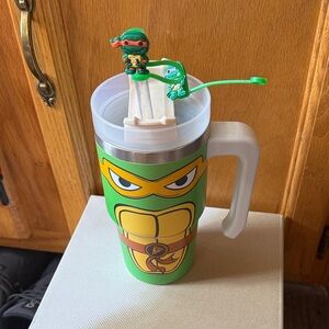Green Ninja Turtle tumbler